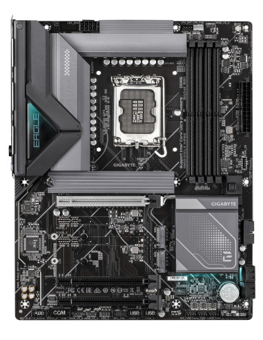 GIGABYTE B860 EAGLE WIFI6E Placa base - CPUs Intel Core Ultra, VRM de 12+1+2+1 fases, hasta 9066MHz DDR5, 1xPCIe 5.0 + 2xPCIe