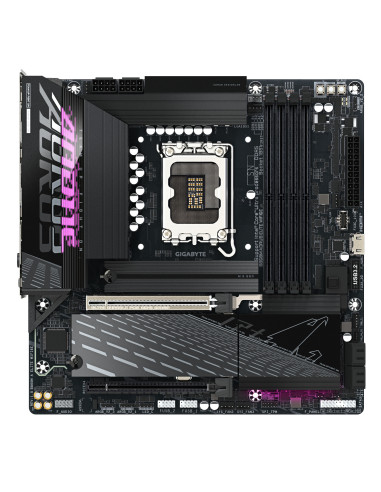 GIGABYTE B860M AORUS ELITE WIFI6E Placa base - CPUs Intel Core Ultra, VRM de 12+1+2+1 fases, hasta 9200MHz DDR5, 1xPCIe 5.0 +
