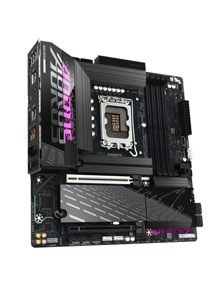 GIGABYTE B860M AORUS ELITE WIFI6E Placa base - CPUs Intel Core Ultra, VRM de 12+1+2+1 fases, hasta 9200MHz DDR5, 1xPCIe 5.0 +
