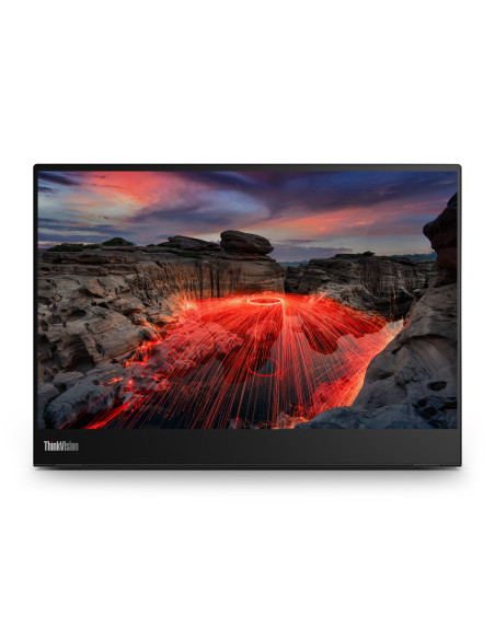 Lenovo ThinkVision M14t Gen 2 pantalla para PC 35,6 cm (14") 2240 x 1400 Pixeles 2.2K LED Pantalla táctil Negro