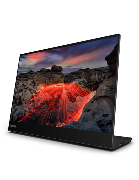 Lenovo ThinkVision M14t Gen 2 pantalla para PC 35,6 cm (14") 2240 x 1400 Pixeles 2.2K LED Pantalla táctil Negro