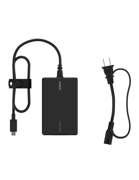Belkin INC016GLBK cargador de dispositivo móvil Universal Negro Corriente alterna Carga rápida Interior