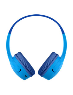 Belkin SoundForm Mini Auriculares Inalámbrico Diadema Llamadas Música USB Tipo C Azul 2