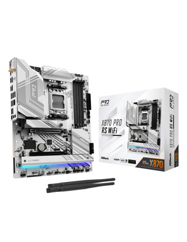Asrock X870 Pro RS WiFi AMD X870 Zócalo AM5 ATX