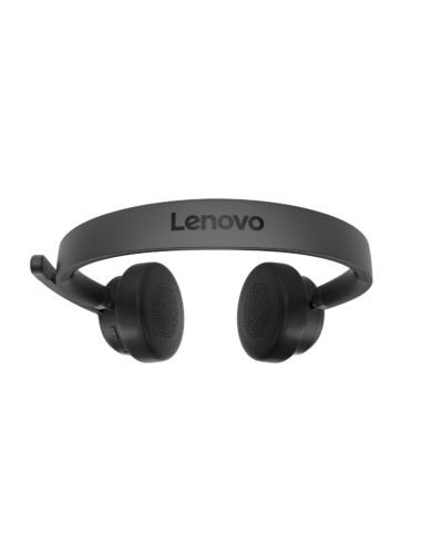 Lenovo Wireless VoIP Headset Auriculares Inalámbrico Diadema Oficina Centro de llamadas Bluetooth Negro