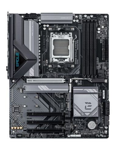 GIGABYTE B850 EAGLE WIFI6E Placa Base - Procesadores AMD Ryzen Serie 9000, VRM digital de 8+2+2 fases, hasta 8200MHz DDR5 (OC),