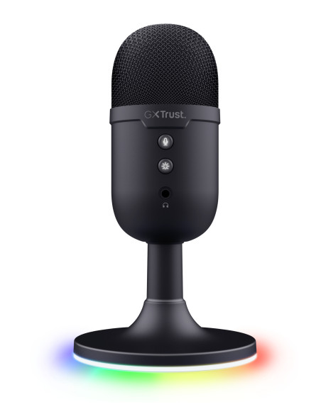 Trust GXT 234P Yunix Negro Micrófono de superficie para mesa