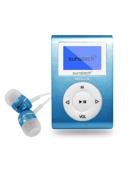 Sunstech DEDALOIII Reproductor de MP3 8 GB Azul