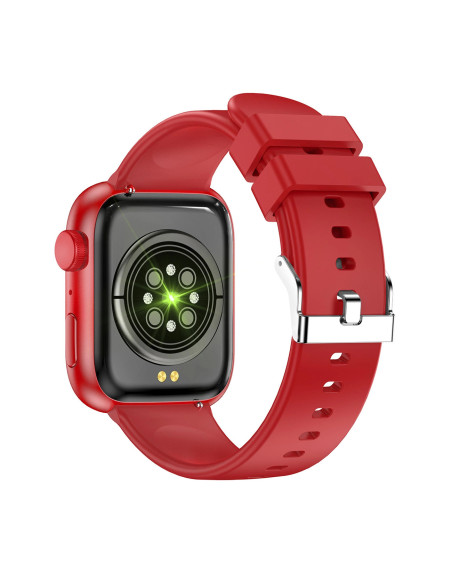 Forever IGo Watch 3 JW-500 4,65 cm (1.83") IPS Digital 240 x 284 Pixeles Pantalla táctil Rojo