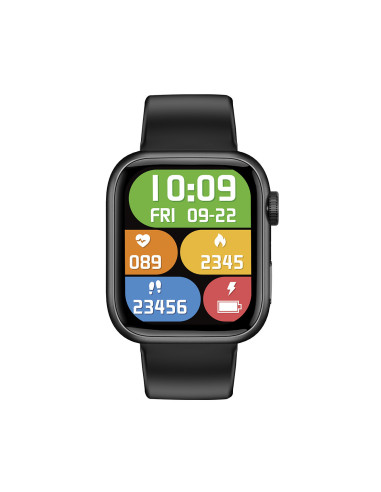 Forever IGo Watch 3 JW-500 4,65 cm (1.83") IPS Digital 240 x 284 Pixeles Pantalla táctil Negro