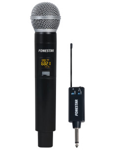 Fonestar IK-166 micrófono Negro Micrófono de estudio