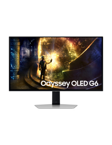 Samsung S27DG610SU pantalla para PC 68,6 cm (27") 2560 x 1440 Pixeles Quad HD OLED Plata