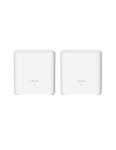 Tenda EX3 (2-pack) Doble banda (2,4 GHz   5 GHz) Wi-Fi 6 (802.11ax) Blanco 1 Interno