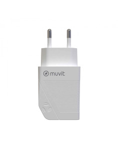 Muvit MCACC0002 cargador de dispositivo móvil Universal Blanco Corriente alterna Interior 2