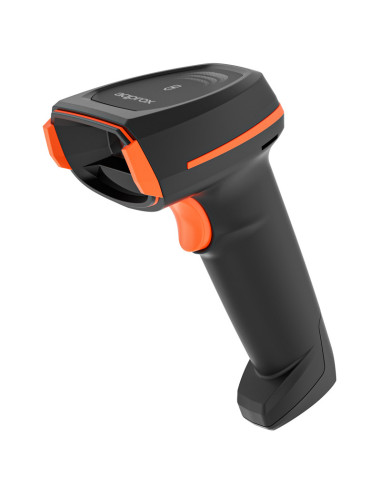 Approx APPLS24WS lector de código de barras Lector de códigos de barras portátil 1D 2D Negro, Naranja