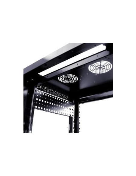 Phasak Mural Rack 19" 9U 530x400 desmontado - Flat Pack - PHO 2009D