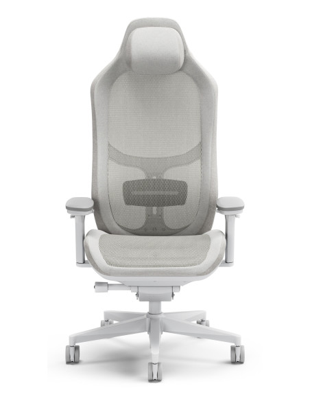 Fractal Design FD-CH-RE1M-02 silla para videojuegos Silla para videojuegos de PC Asiento acolchado Blanco