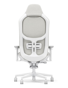 Fractal Design FD-CH-RE1M-02 silla para videojuegos Silla para videojuegos de PC Asiento acolchado Blanco 2