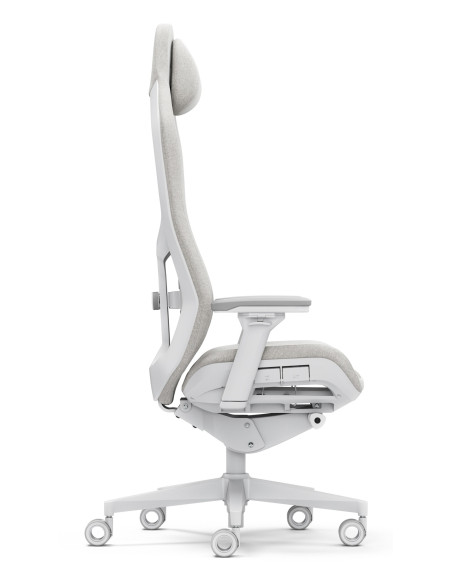 Fractal Design FD-CH-RE1M-02 silla para videojuegos Silla para videojuegos de PC Asiento acolchado Blanco