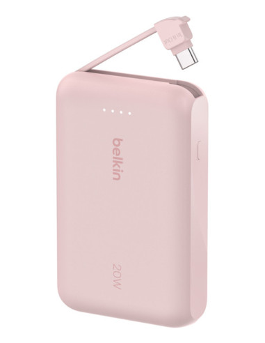 Belkin BPB021HQPK batería externa 10000 mAh Rosa