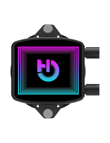 Hiditec LQ240 Procesador Sistema de refrigeración líquida todo en uno 12 cm Negro 1 pieza(s)