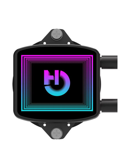 Hiditec LQ240 Procesador Sistema de refrigeración líquida todo en uno 12 cm Negro 1 pieza(s)