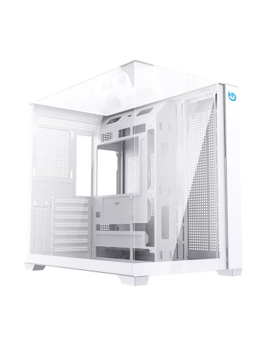 Hiditec SKY Torre Transparente, Blanco