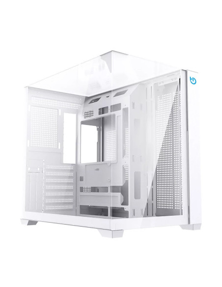 Hiditec SKY Torre Transparente, Blanco