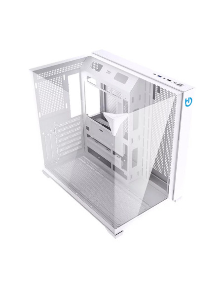 Hiditec SKY Torre Transparente, Blanco