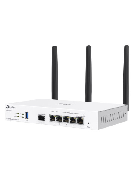 TP-Link FESTA FR365 router inalámbrico Gigabit Ethernet Dual-band (2.4GHz + 5GHz or 2.4GHz + 6GHz) Blanco