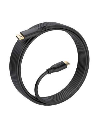 AISENS A125-0920 adaptador de cable de vídeo 5 m DisplayPort HDMI Negro