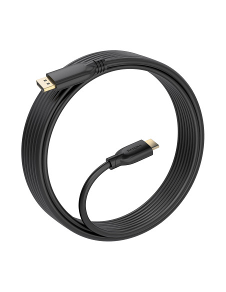 AISENS A125-0920 adaptador de cable de vídeo 5 m DisplayPort HDMI Negro