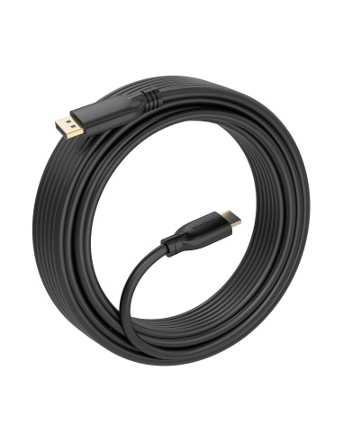 AISENS A125-0921 adaptador de cable de vídeo 7 m DisplayPort HDMI Negro
