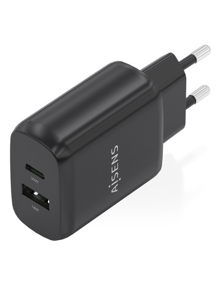AISENS A110-0924 cargador de dispositivo móvil Cámara digital, MP3, MP4, Teléfono móvil, Navegante, Portátil, Consola de juegos