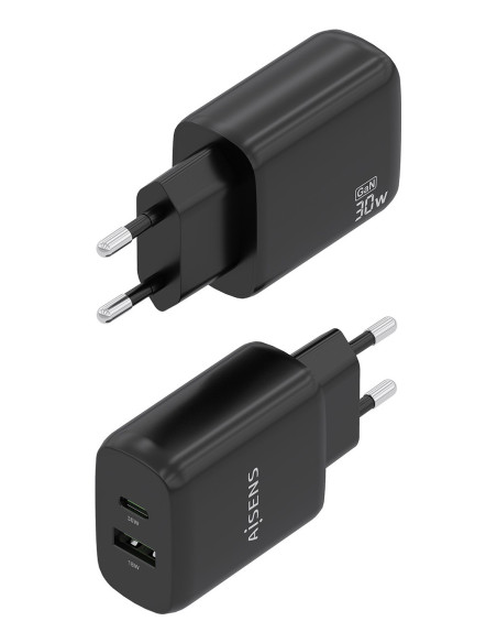 AISENS A110-0924 cargador de dispositivo móvil Cámara digital, MP3, MP4, Teléfono móvil, Navegante, Portátil, Consola de juegos