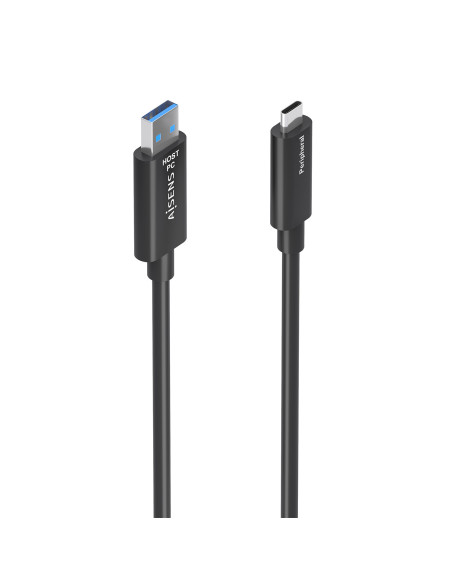 AISENS A157-0925 cable USB USB 3.2 Gen 2 (3.1 Gen 2) 15 m 2 x USB A USB C Negro