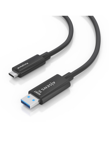 AISENS A157-0925 cable USB USB 3.2 Gen 2 (3.1 Gen 2) 15 m 2 x USB A USB C Negro