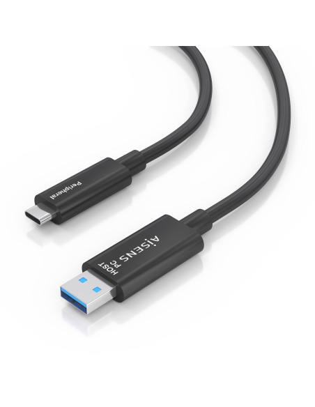 AISENS A157-0925 cable USB USB 3.2 Gen 2 (3.1 Gen 2) 15 m 2 x USB A USB C Negro
