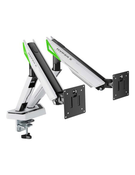 AISENS DT38TSR-345 soporte para monitor 96,5 cm (38") Escritorio Negro, Blanco