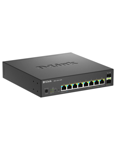 D-Link DMS-1250-10SPL Gestionado L2 L3 2.5G Ethernet (100 1000 2500) Energía sobre Ethernet (PoE) Negro