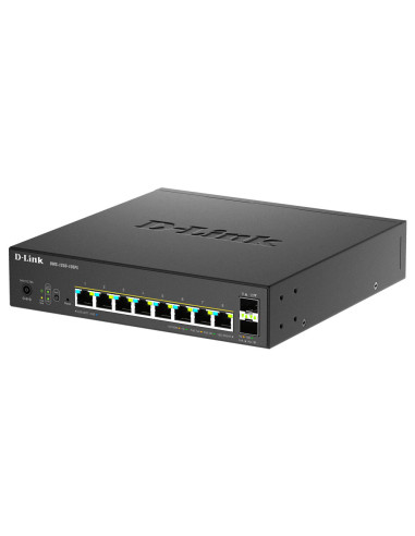 D-Link DMS-1250-10SPL Gestionado L2 L3 2.5G Ethernet (100 1000 2500) Energía sobre Ethernet (PoE) Negro