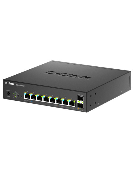 D-Link DMS-1250-10SPL Gestionado L2 L3 2.5G Ethernet (100 1000 2500) Energía sobre Ethernet (PoE) Negro