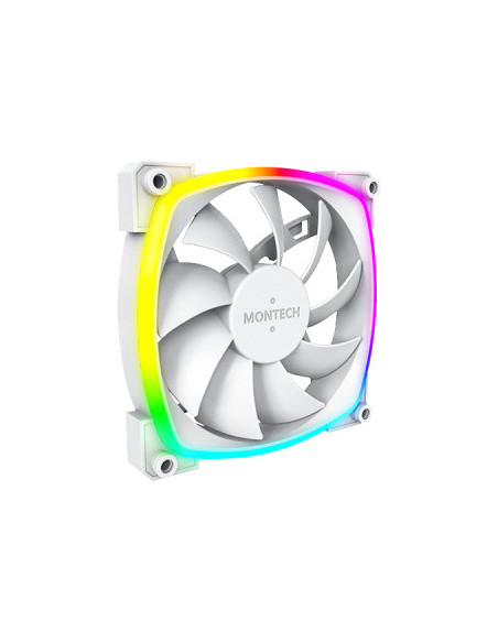 Montech AX120 PWM Carcasa del ordenador Ventilador 12 cm Blanco 3 pieza(s)