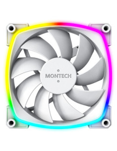 Montech AX120 PWM Carcasa del ordenador Ventilador 12 cm Blanco 3 pieza(s) 2