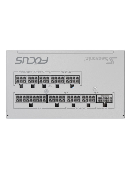 Seasonic Focus GX unidad de fuente de alimentación 750 W 24-pin ATX ATX Blanco