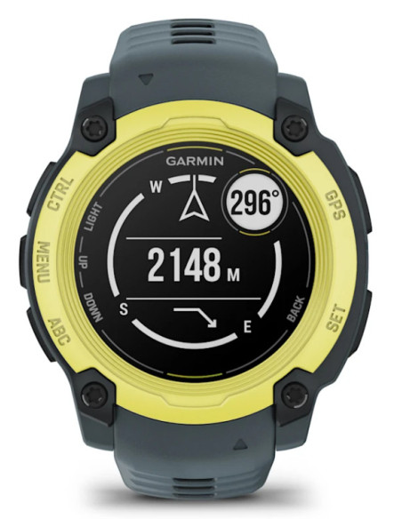 Garmin Instinct E 2,18 cm (0.86") MIP 40 mm Digital 166 x 166 Pixeles Gris, Cal GPS (satélite)