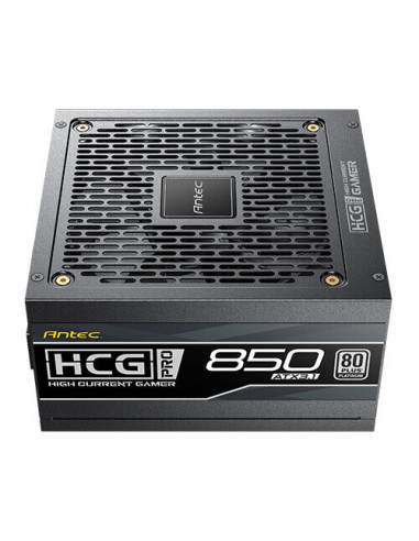 Antec HIGH CURRENT GAMER HCG850 PRO Platinum ATX 3.1 unidad de fuente de alimentación 850 W 20+4 pin ATX Negro