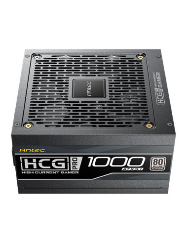 Antec HIGH CURRENT GAMER HCG1000 PRO Platinum ATX 3.1 unidad de fuente de alimentación 1000 W 20+4 pin ATX Negro