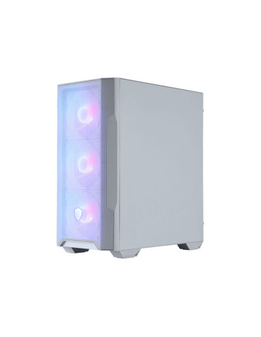 MSI MAG Forge M100R Midi Tower Transparente, Blanco