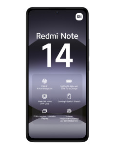 Xiaomi Redmi Note 14 16,9 cm (6.67") Ranura híbrida Dual SIM 4G USB Tipo C 6 GB 128 GB 5500 mAh Negro 2